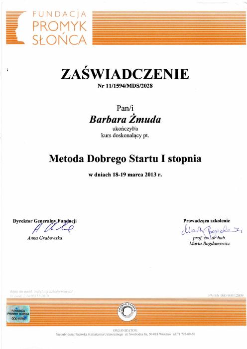 Metoda Dobrego Startu