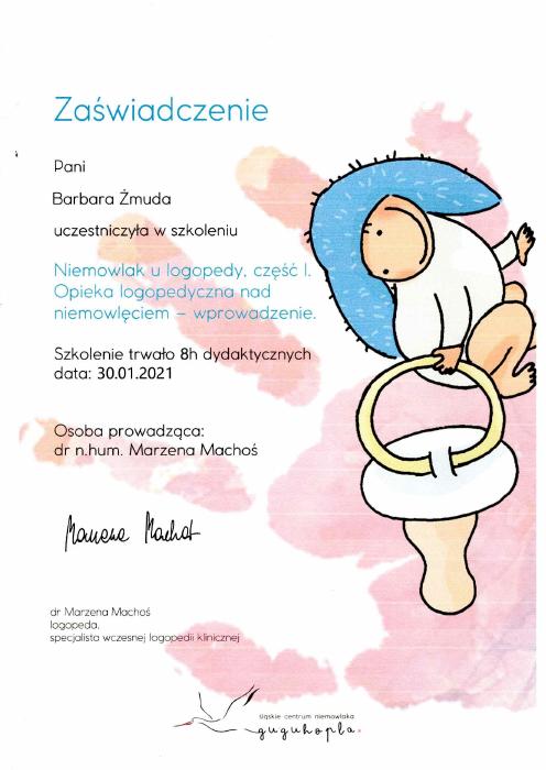 Niemowlak u logopedy