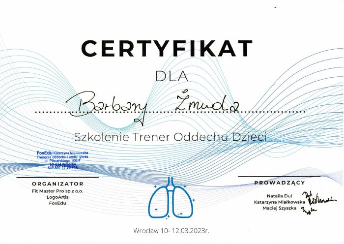 Trener Oddechu Dzieci